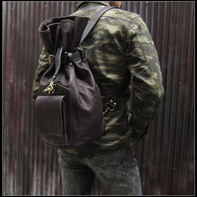 leather,backpack,shoulder,travel,work,school,bag