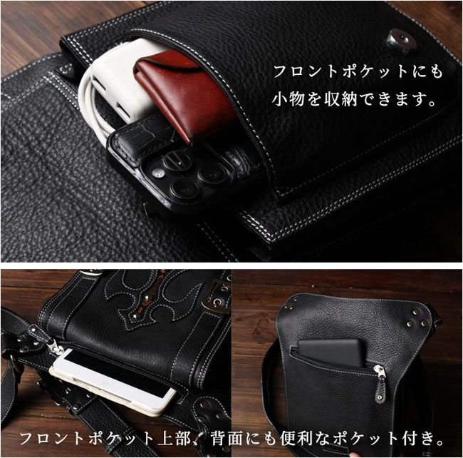 激レア BULL ORIGINAL レザーショルダーバッグブラック 激レア BULL ORIGINAL レザーショルダーバッグブラック 本革