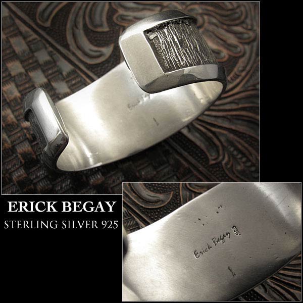 エリックビゲィ/erick/begay/バングル/ブレスレット/cuff/apache/blue/turquoise/sterling/silver