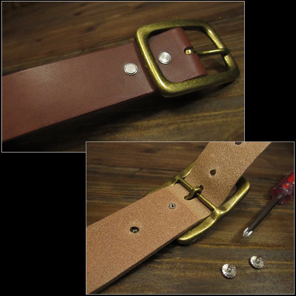 メンズ　ベルト　本革　ヌメ革　サドルレザー　昭南ベンズ多脂革　ナチュラル/ブラウン/ブラック Men's High Quality Genuine  Cowhide Leather Belt Pin Buckle Natural/Brown/Black WILD HEARTS 