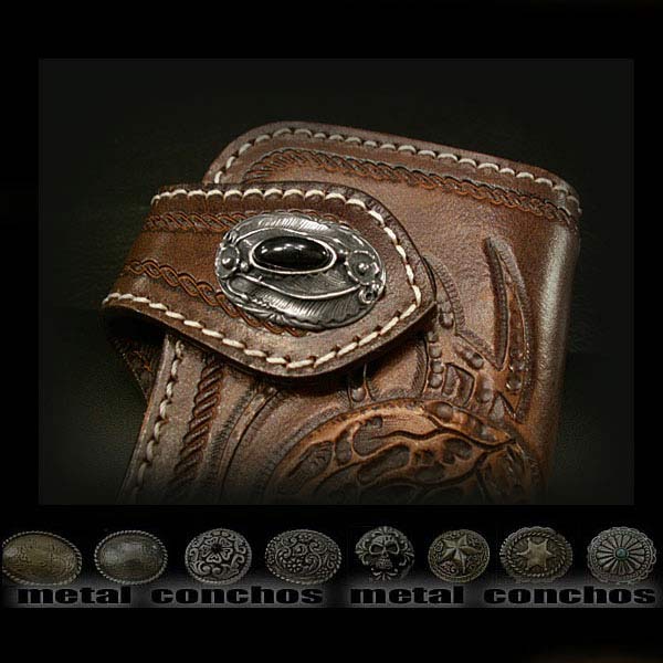 コンチョ,コンチョボタン,concho,conchos,財布,ねじ式,アクセサリー