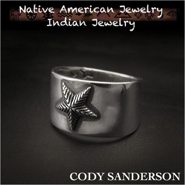 コディ サンダーソン/cody sanderson/リング/ depp/star/ring/sterling/silver /navajo