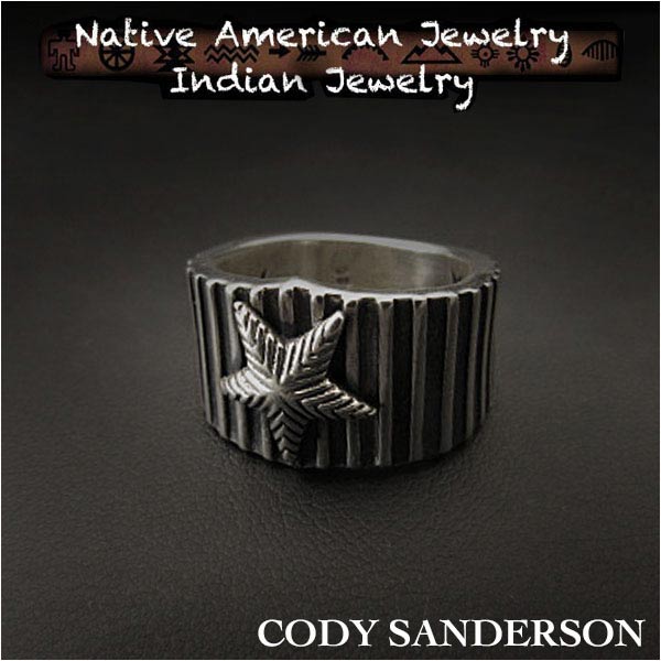 コディ サンダーソン/cody sanderson/リング/ depp/star/ring/sterling/silver /navajo