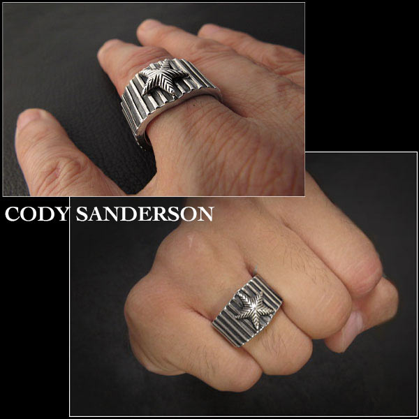 コディ サンダーソン/cody sanderson/リング/ depp/star/ring/sterling/silver /navajo