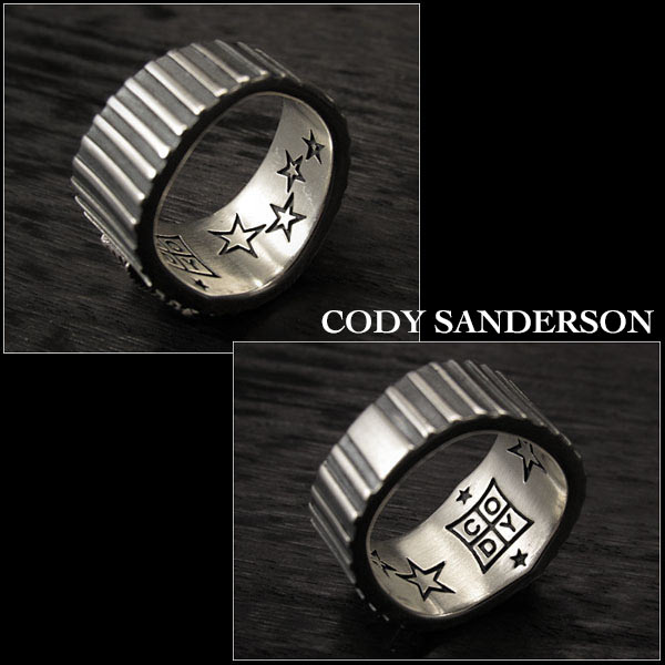 コディサンダーソン CODY SANDERSON インディアン リング 925ゴールデンサイズの19号