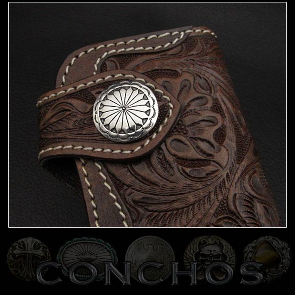 コンチョ,コンチョボタン,concho,conchos,財布,ねじ式,アクセサリー