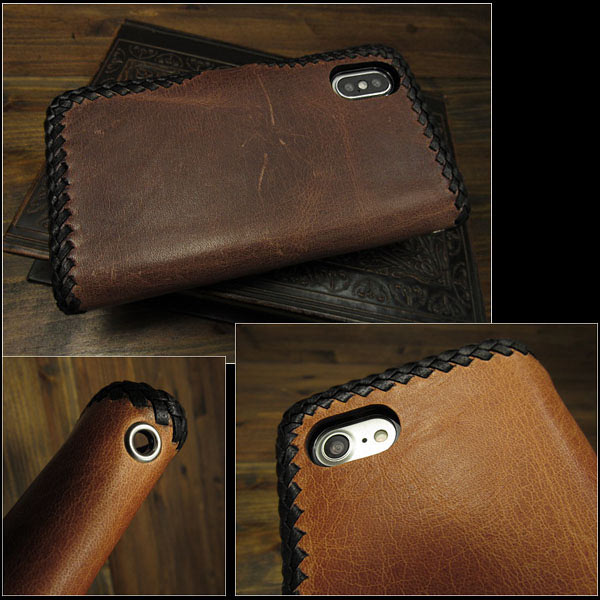 genuine,leather,apple,iPhone,6,6s.7,8,plus,XR,Pro,11,protective,flip,case,wallet