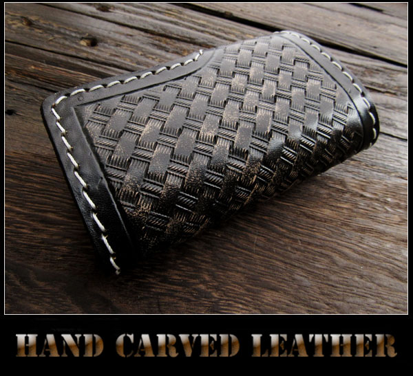 Genuine Leather Key case 本革キーケース　BLACK