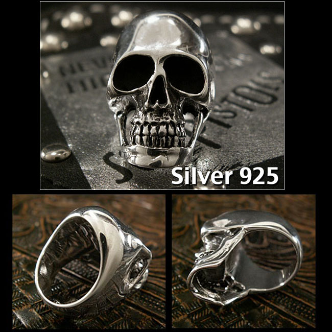 cool,skull,biker,sterlingsilver,ring,スカル,ドクロ,キースリング,シルバーリング,大きめ,ビッグサイズ