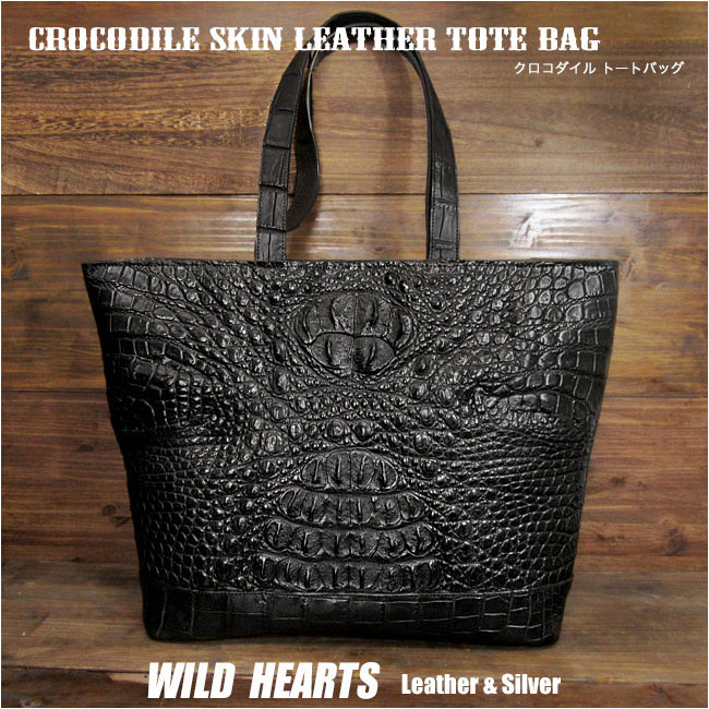 genuine crocodile skin クロコダイル バッグ - ハンドバッグ